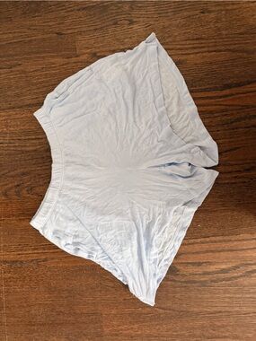 Light Blue Women's Sleep Shorts